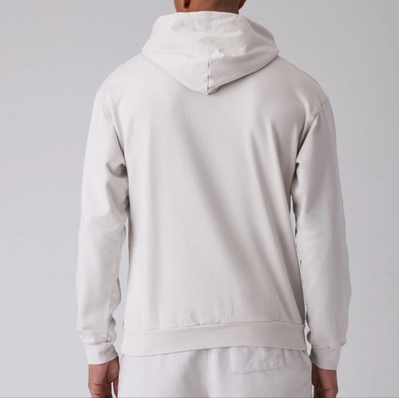 New TALENTLESS mens lightweight hoodie cement gray - Picture 6 of 7